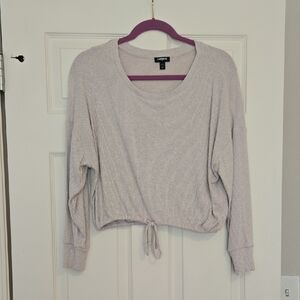 Express Long Sleeved Ribbed Top